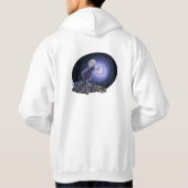 Vergadering in Moonlight Hoodie (Achterkant)