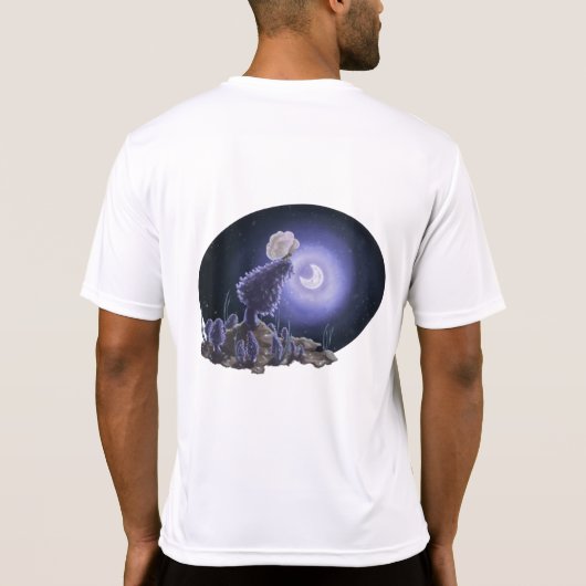 Vergadering in Moonlight T-shirt (Achterkant)