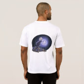 Vergadering in Moonlight T-shirt (Achterkant volledig)