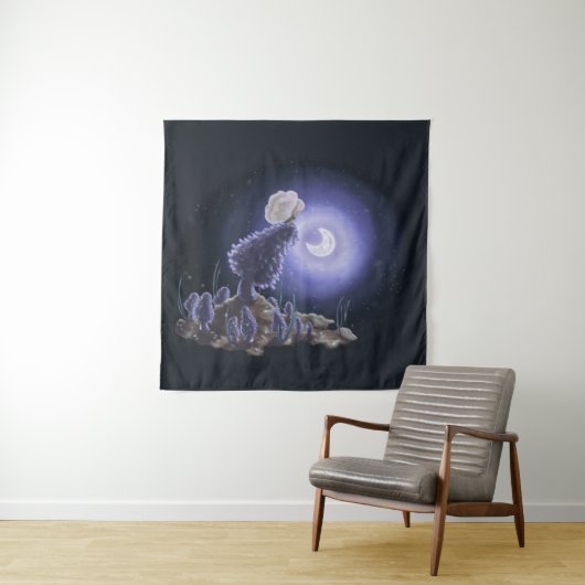 Vergadering in Moonlight Wandkleed (In situ)