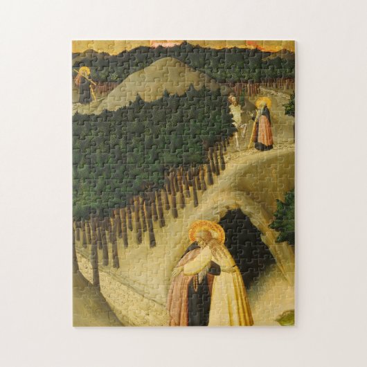 Vergadering Saint Anthony Saint Paul Painting Legpuzzel (Verticaal)