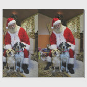 Vergadering Santa Cadeaupapier (Vlak)