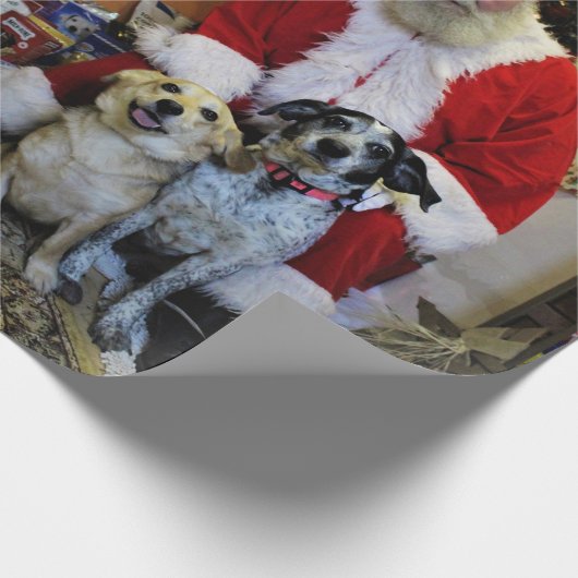 Vergadering Santa Cadeaupapier (Hoek)