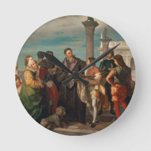 Vergadering Titiaan (1488-1576) en Verones Ronde Klok