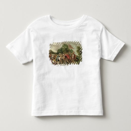 Vergadering van Abraham en Melchizedek Kinder Shirts (Voorkant)