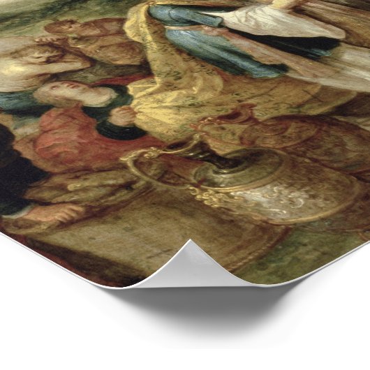 Vergadering van Abraham en Melchizedek Poster (Hoek)