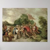 Vergadering van Abraham en Melchizedek Poster (Voorkant)