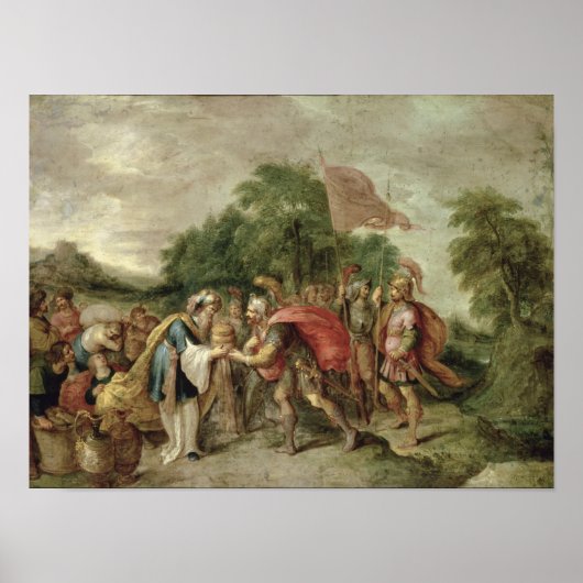 Vergadering van Abraham en Melchizedek Poster (Voorkant)