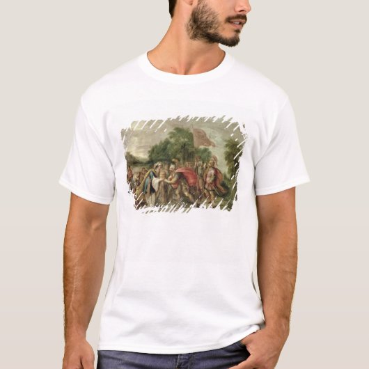 Vergadering van Abraham en Melchizedek T-shirt (Voorkant)