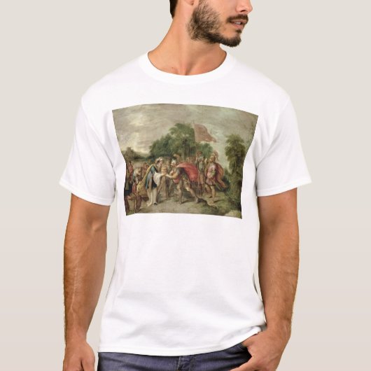 Vergadering van Abraham en Melchizedek T-shirt (Voorkant)