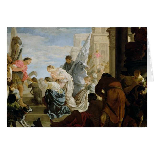 Vergadering van Anthony en Cleopatra, c.1645 (Voorkant Horizontaal)