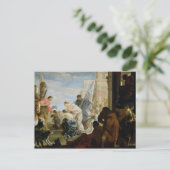 Vergadering van Anthony en Cleopatra, c.1645 Briefkaart (Staand voorkant)