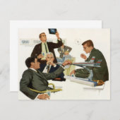  vergadering van bedrijfsleiders, leidinggevenden  (Voorkant / Achterkant)