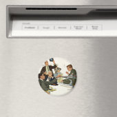  vergadering van bedrijfsleiders, leidinggevenden  magneet (Insitu (Vaatwasser))