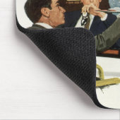  vergadering van bedrijfsleiders, leidinggevenden  muismat (Hoek)