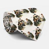  vergadering van bedrijfsleiders, leidinggevenden  stropdas (Opgerold)