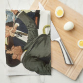 vergadering van bedrijfsleiders, leidinggevenden theedoek (Quarter Fold)