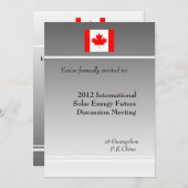 vergadering van beroepsbeoefenaren, internationale kaart (Voorkant / Achterkant)