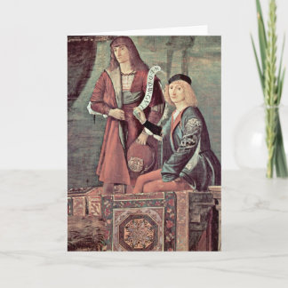 Vergadering van Betrothed door Vittore Carpaccio Kaart