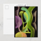 Vergadering van de planeten briefkaart (Voorkant / Achterkant)