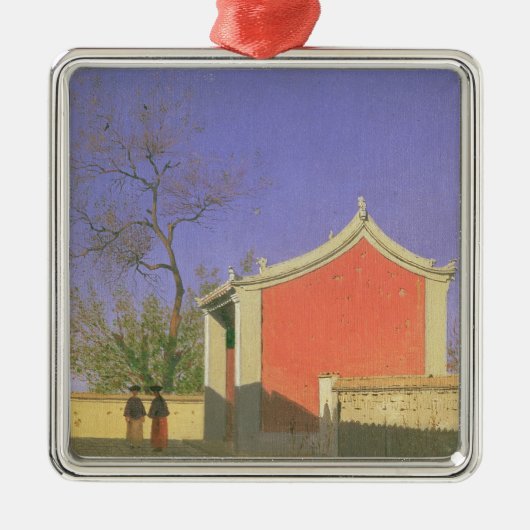 Vergadering van de Solones, Ak-Kent, 1869-70 Metalen Ornament (Voorkant)