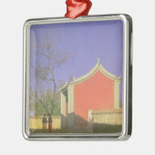 Vergadering van de Solones, Ak-Kent, 1869-70 Metalen Ornament (Links)