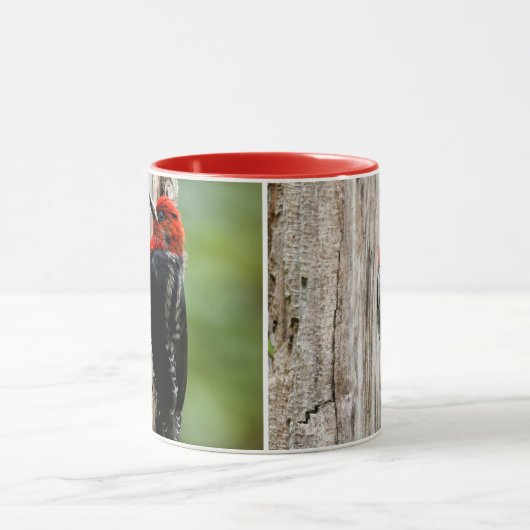 Vergadering van een "Red-Breasted Sapsucker" Mok (Midden)