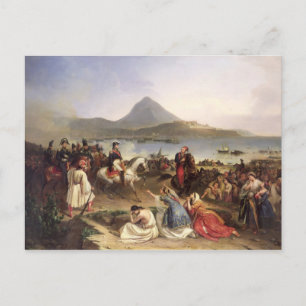 Vergadering van generaal Nicolas Joseph Maison Briefkaart