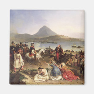 Vergadering van generaal Nicolas Joseph Maison Magneet