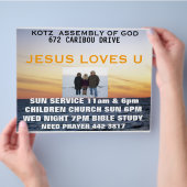 vergadering van god kotz flyer (Hand)