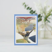 vergadering van het Briefkaart van Nice (Staand voorkant)