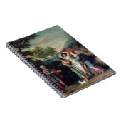 Vergadering van Jacob en Laban met Rachel, Leah en Notitieboek (Rechterzijde)