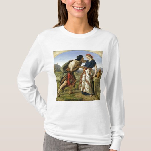 Vergadering van Jacob en Rachel, 1853 T-shirt (Voorkant)