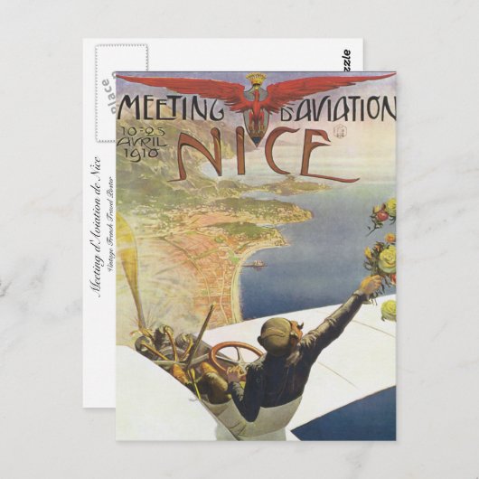 Vergadering van Nice Briefkaart (Voorkant / Achterkant)