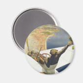 Vergadering van Nice Magneet (Voorkant / Achterkant)