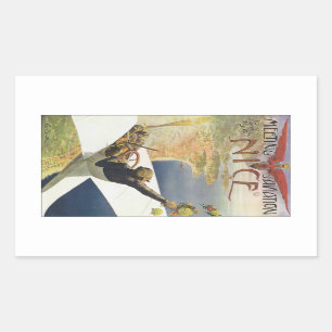 Vergadering van Nice Rechthoekige Sticker