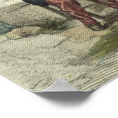 Vergadering van Otto von Bismarck en Napoleon Poster (Hoek)