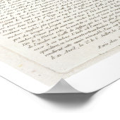 Vergadering van Pierre Andre de Suffren de Saint T Poster (Hoek)