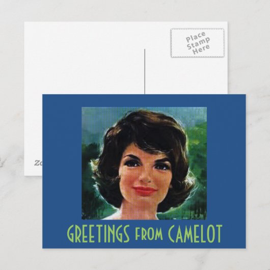 VERGADERINGEN VAN CAMELOT BRIEFKAART (Voorkant / Achterkant)