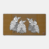 Vergaderingen van de vogels bureaumat (Voorkant)