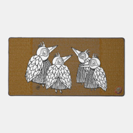 Vergaderingen van de vogels bureaumat