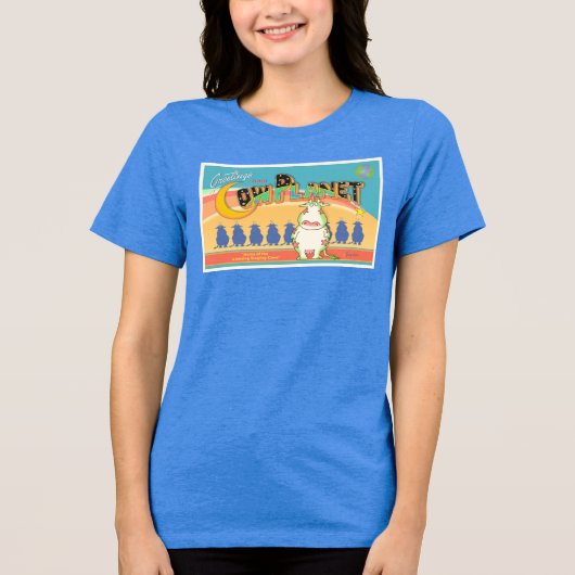 VERGADERINGEN VAN KOE PLANET Boynton Tri-Blend Shirt (Voorkant)