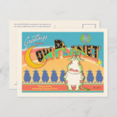 VERGADERINGEN VAN KUSTPLANET BRIEFKAART (Voorkant / Achterkant)