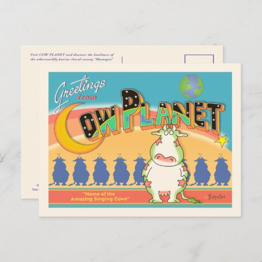 VERGADERINGEN VAN KUSTPLANET BRIEFKAART (Voorkant / Achterkant)