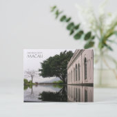 VERGADERINGEN VAN MACAU BRIEFKAART (Staand voorkant)