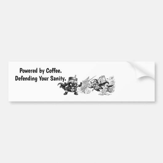 Vergaderingen Vreezen Dit Bumpersticker (Voorkant)