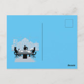 vergaderingsuitnodiging briefkaart (Achterkant)