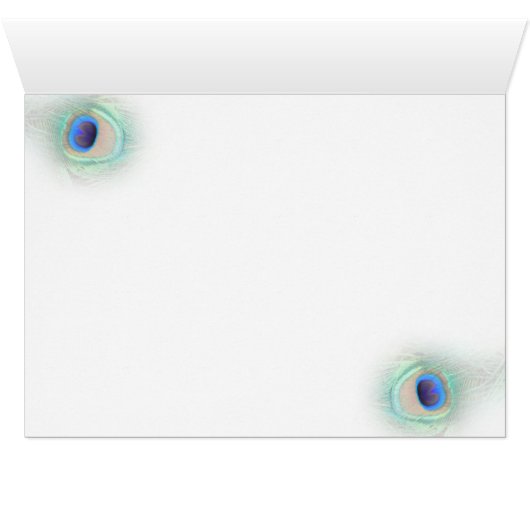 vergaderkaart voor de bruiloft (Binnen Horizontaal (Onder))