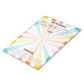 Vergadernotities/overzicht Notitieblok- Bright Notitieblok (Schuin)