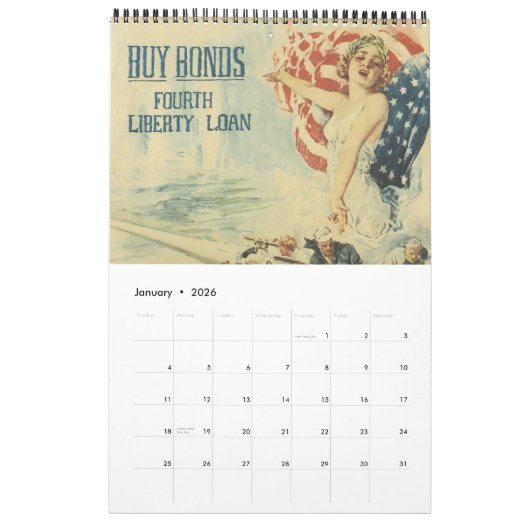 vergaderrooster van het Poster van de Oorlog 2012 Kalender (Jan 2026)